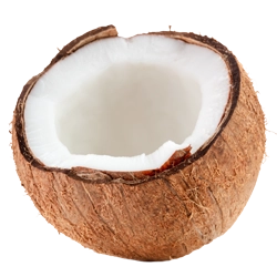 Aceite de coco para la elaboración de shampoo sólido y acondicionador sólido.