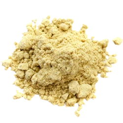 Polvo de arcilla amarilla natural para jabones artesanales.
